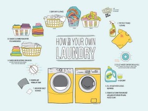 How to do laundry college students