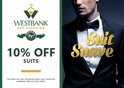 Westbank 10% Coupon for Suits