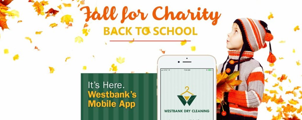 Fall for Charity at Westbank Dry Cleaning